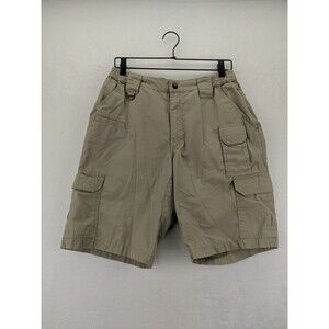 5.11 Tactical Series 73308 Cargo Shorts Mens 32 Utility Ripstop Tan